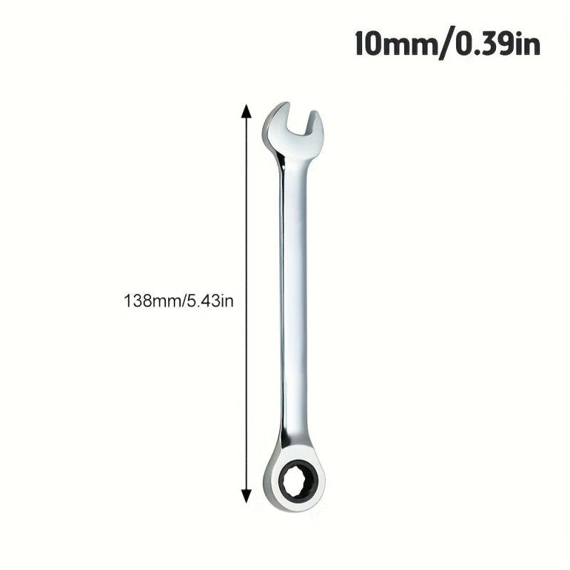6MM 17MM Ratchet Wrenches Universal Spanners Car Repair Hand Tools