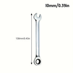 6MM 17MM Ratchet Wrenches Universal Spanners Car Repair Hand Tools