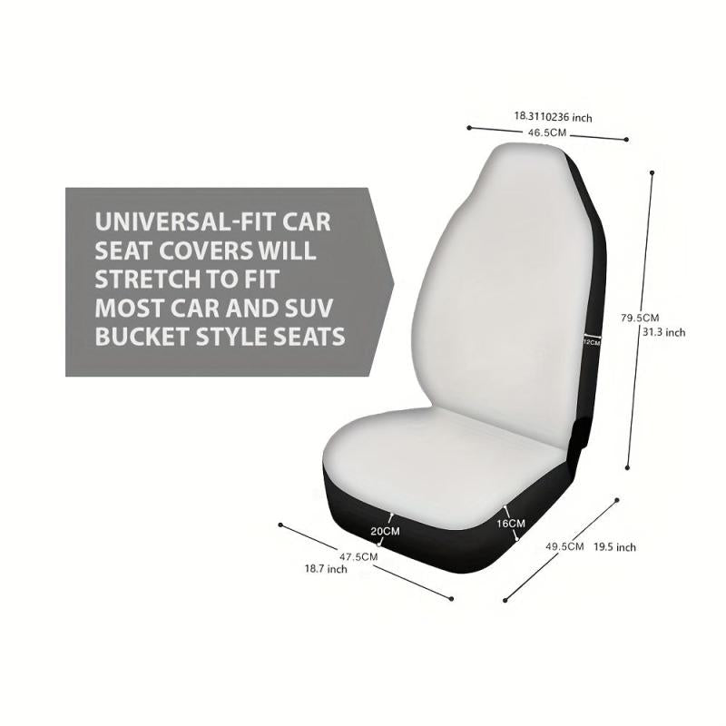 1pc Starry Sky Seat Cover Universal Car Seat Cover