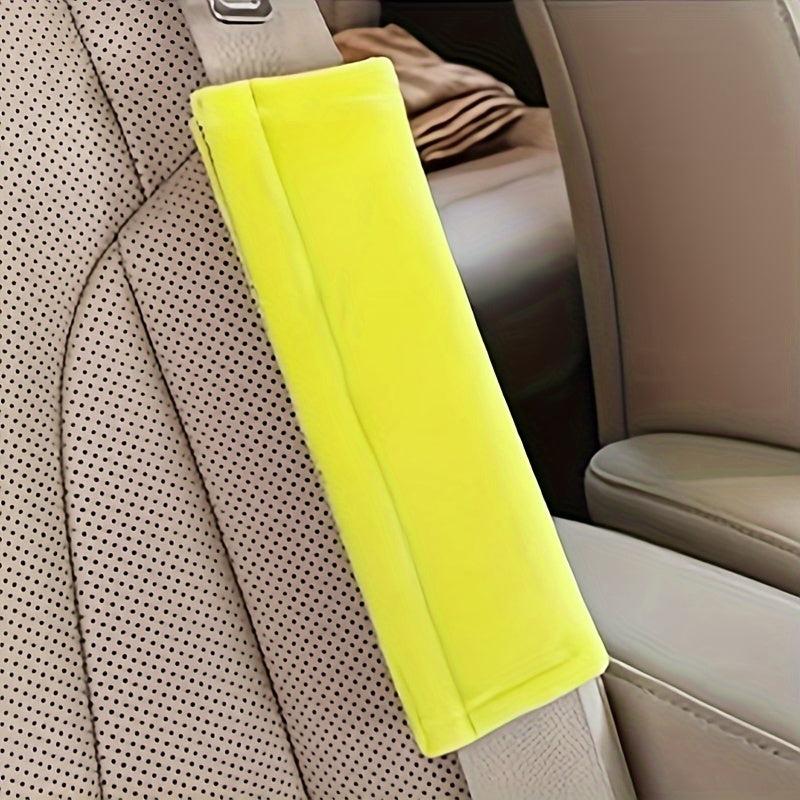 Soft Plush Cartoon Safety Belt Shoulder Cover