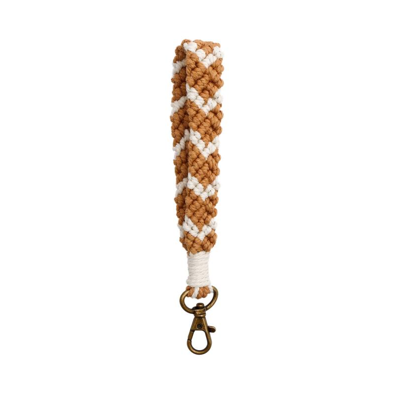 Boho Rope Keychain - Car Accessory for Key Storage