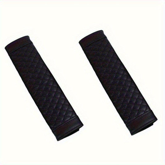 Universal Car Safety Seat Belt Faux Leather Pad Cover
