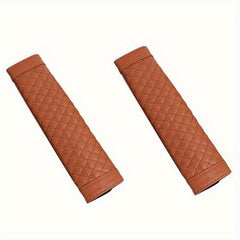 Universal Car Safety Seat Belt Faux Leather Pad Cover
