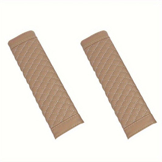 Universal Car Safety Seat Belt Faux Leather Pad Cover