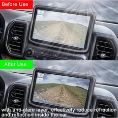 2pcs Universal Matte Screen Protector Mini Navigation Anti Glare 20.5 x 17.98 cm