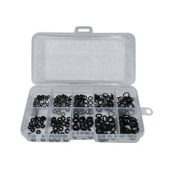 250pcs Nitrile Rubber High Temp Resistant O Ring Set Leather Seal Ring 10 Grid