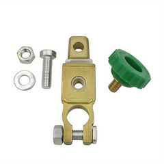 Car Truck Boat Vehicle Power Shutoff Disconnect Switch Green Knob Isolator