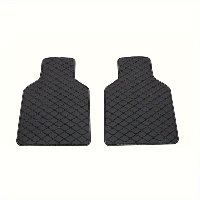 Universal Waterproof Car Mats Front/Rear Set Leather Carpet