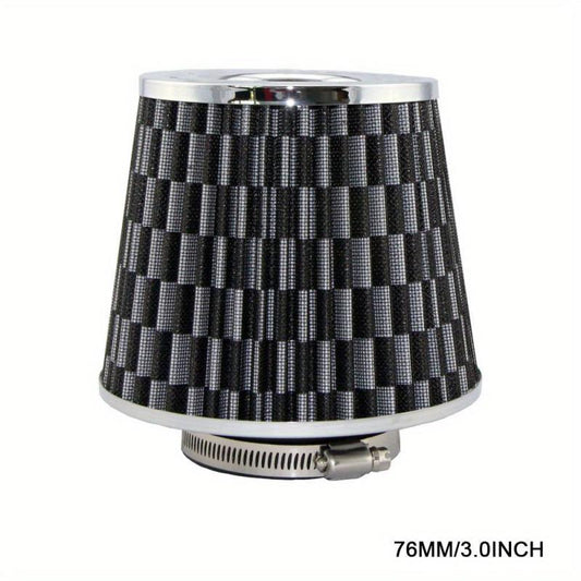76MM 3inch High Flow Air Filter Universal Cold Air Intake Filters