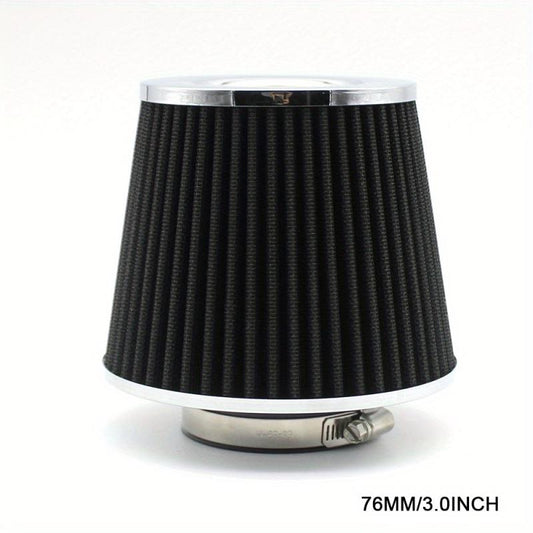 76MM 3inch High Flow Air Filter Universal Cold Air Intake Filters