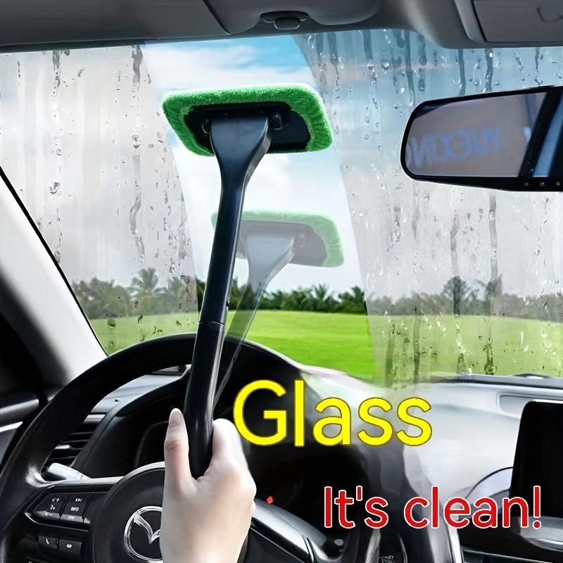 Car Windshield Cleaning Brush Set for Interior Dust Removal and Defogging
