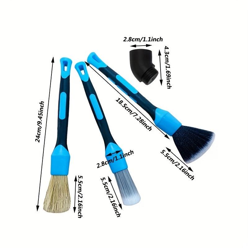 Car Detail Brush Gap Brush Tire Cleaning Brush Set