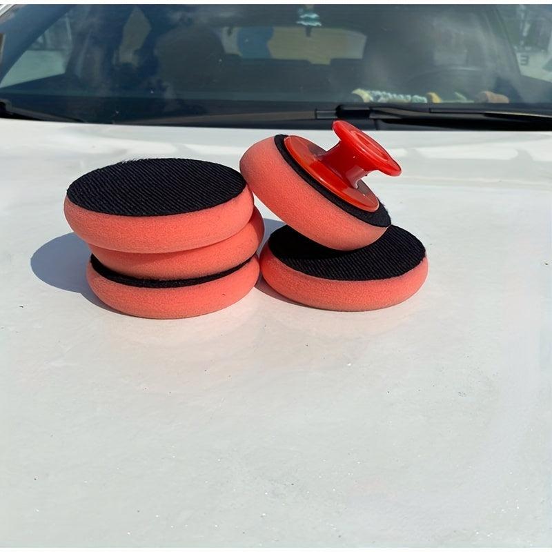 Car Waxing Sponge with Handle for Cleaning
