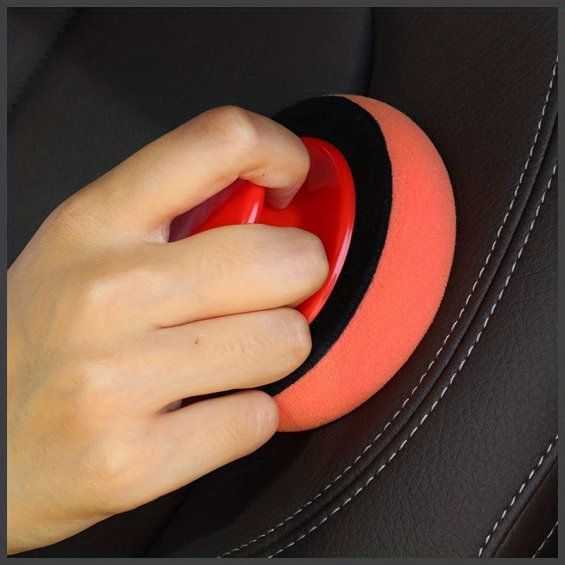 Car Waxing Sponge with Handle for Cleaning