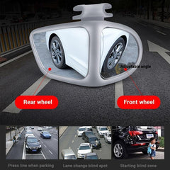 Wide Angle Blind Spot Mirror 360 Degree Rotation Car Truck SUV Auxiliary Mirror