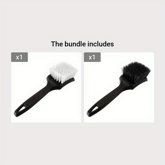 Car Tire Rim Brush Wheel Hub Cleaning Brushes Car Wheels Detailing