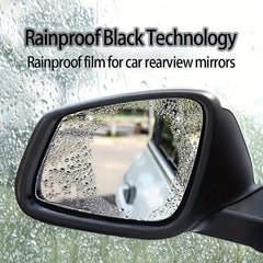 2pcs Rearview Mirror Rainproof Nano Film Sticker Water Repellent Film
