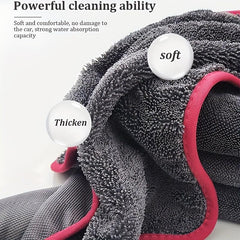 600GSM Soft Car Cleaning Towel, Absorbent Car Wipe