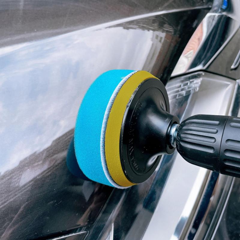 4 inch Car Polishing And Waxing Sponge 5pc Kit