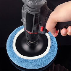 10pcs Car Polisher Pad Bonnet 22 86 25 4 Cm Soft Microfiber Cover Kit