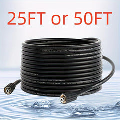 Car Water Pipe hose 25ft Or 50ft X 1 4 pressure Cleaning Machine Hose
