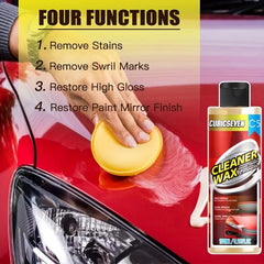 Cubicseven Car Stain Remover Polish Wax Paste for Paint Protection
