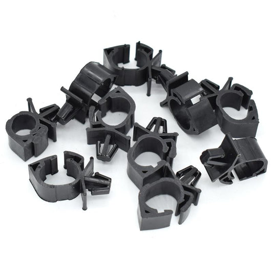 20pcs Car Wiring Harness Fastener Retainer Clip Corrugated Pipe Tie