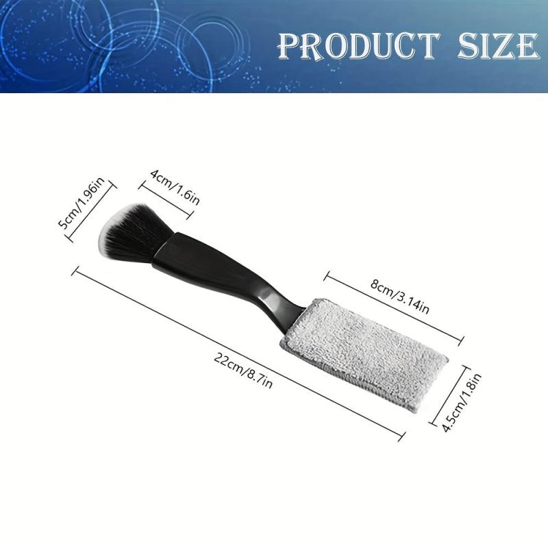 Double Head Car Clean Brush Set