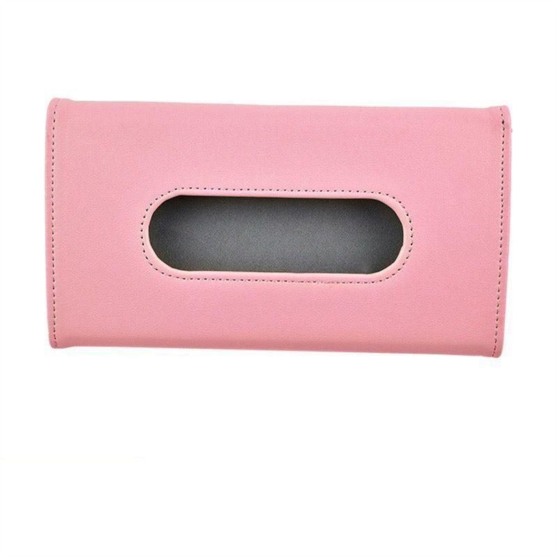 Car Tissue Box Sun Visor Draw Paper Bag
