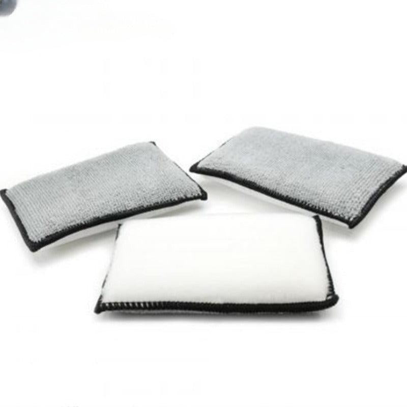 3pcs Car Cleaning Double Sided Velvet Towel for Interior Cleaning