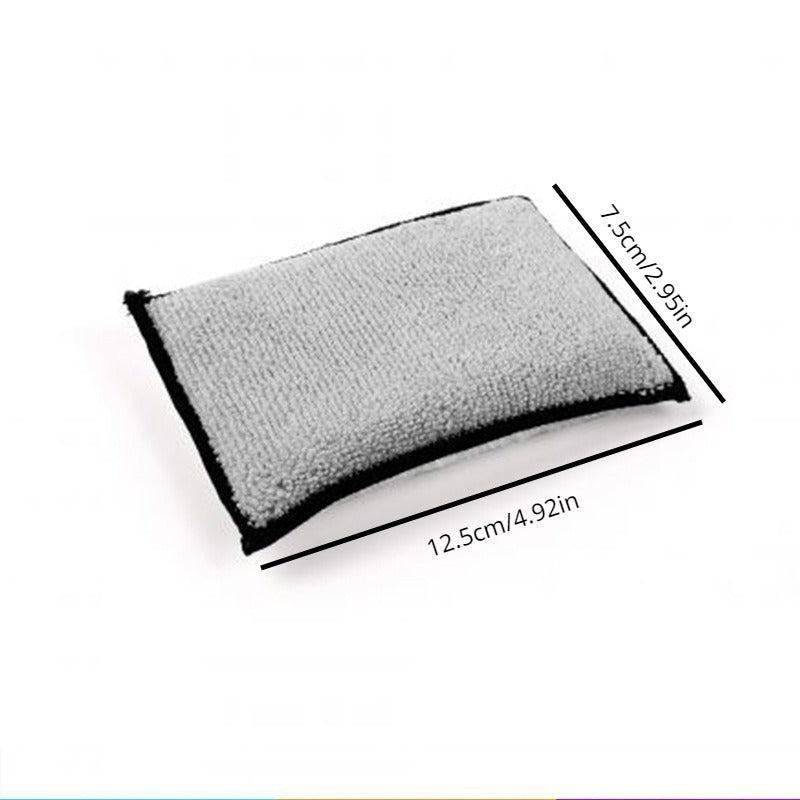 3pcs Car Cleaning Double Sided Velvet Towel for Interior Cleaning