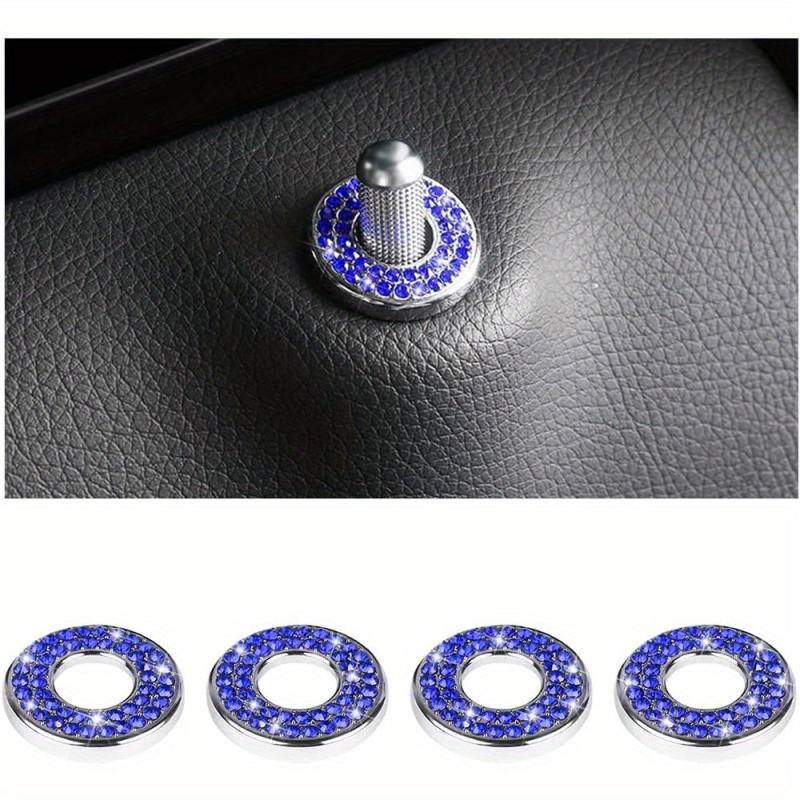 Bling Inner Door Lock Cover Stickers - Add Sparkle to Your Car Interior
