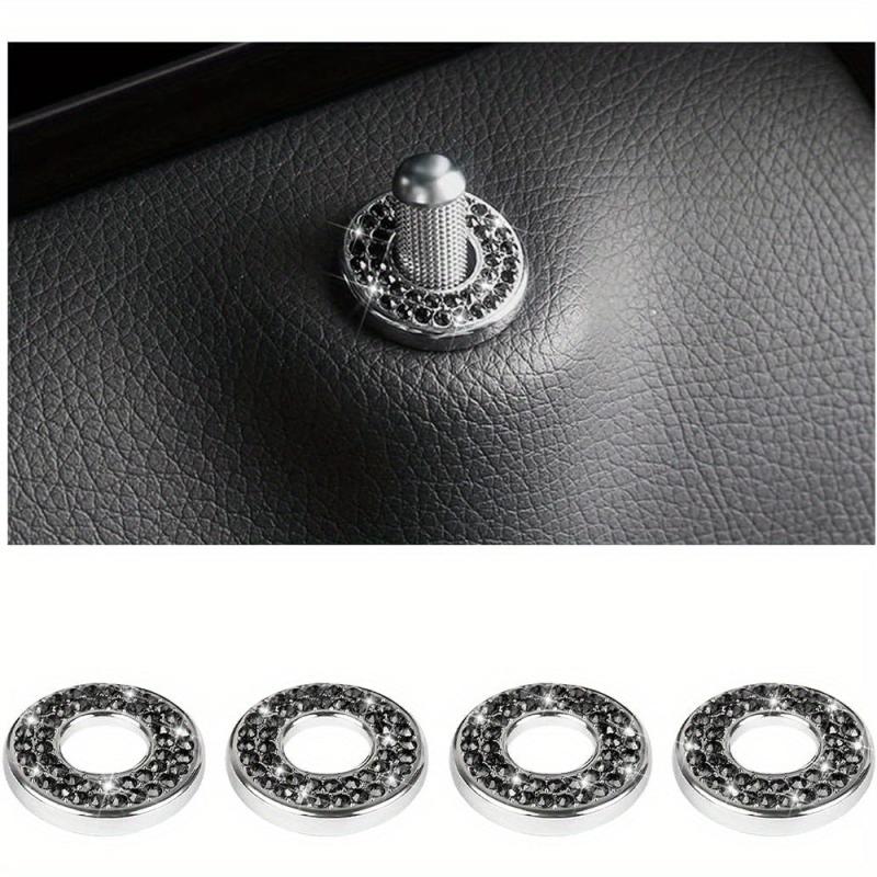 Bling Inner Door Lock Cover Stickers - Add Sparkle to Your Car Interior