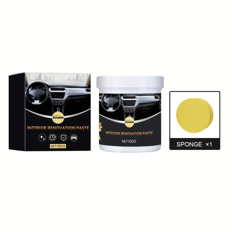 Faux Leather Renovation Coating Paste for Car Interior Cleaning