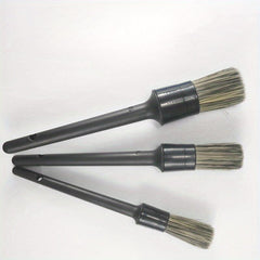 3pcs Car Cleaning Wire Brush Set for Interior and Exterior Cleaning