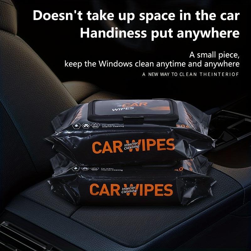Car Interior Cleaning Wipes for Plastic Faux Leather Seats