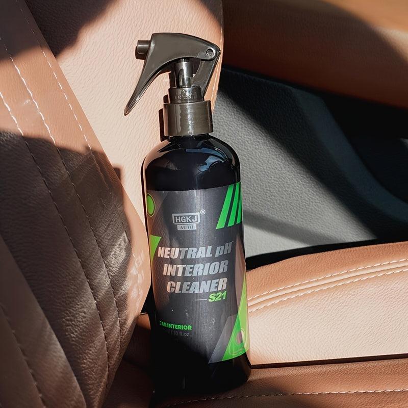 Hgkj Leather Conditioner & Cleaner Kit - Car Interior Plastic Refresher