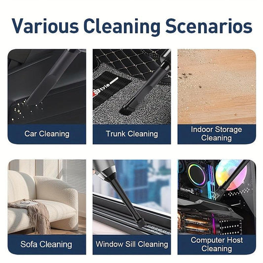 Cordless Car Vacuum 12000Pa Handheld Auto Cleaner