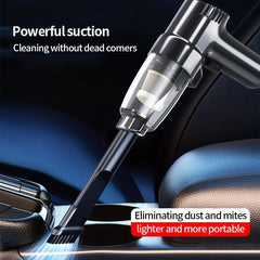 Car Vacuum Cleaner High Power Strong Suction Dry Wet Dual Small Mini Portable
