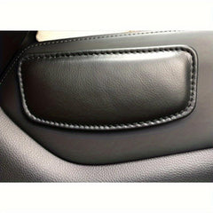 Faux Leather Knee Pad Car Interior Pillow Comfort Elastic Cushion