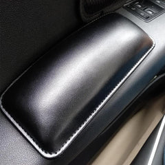 Faux Leather Knee Pad Car Interior Pillow Comfort Elastic Cushion