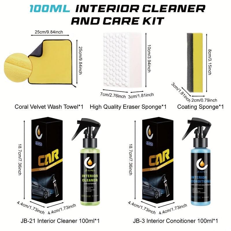 Car Interior Cleaner & Conditioner Kit - 200ML