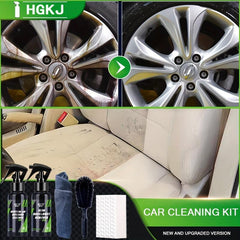 HGKJ Interior Cleaner & Iron Remover Kit - Powerful Decontamination Product