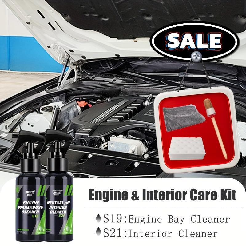 HGKJ Engine And Interior Care Cleaning Kit 50 100 200ml