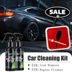 HGKJ Engine Cleaner & Iron Remover Kit 50/100/200ml - Powerful Decontamination
