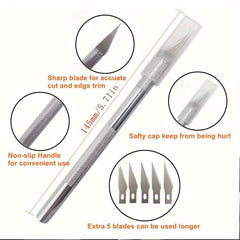 13Pcs Car Film Wrap Tool Kit Vinyl Spatula Scraper Cutter Window Tint