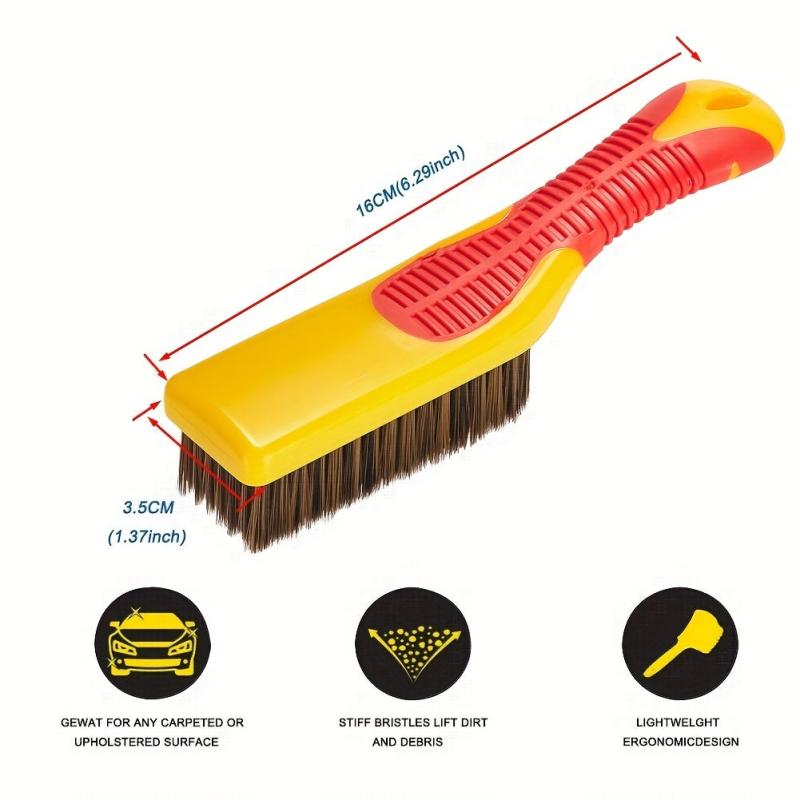Detailing Brush Car Cleaning Brush for Interior Leather Carpet