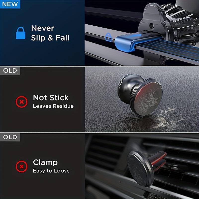 Magnetic Car Phone Holder for Air Vent - Universal Mount
