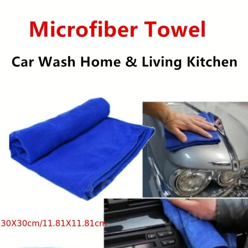 5pcs Microfiber Car Cleaning Towel Household Washing Towel