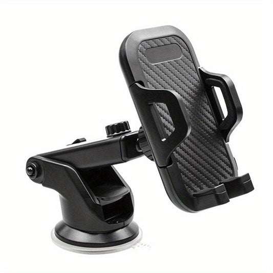 Car Mobile Phone Bracket Suction Cup Retractable Rotating